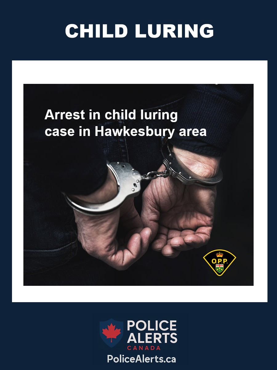 Child Luring Arrest