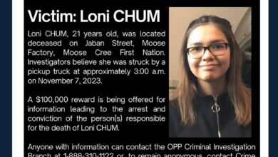 OPP and NAPS $100,000 reward appeal in death of Loni Chum, Moose Factory Ontario